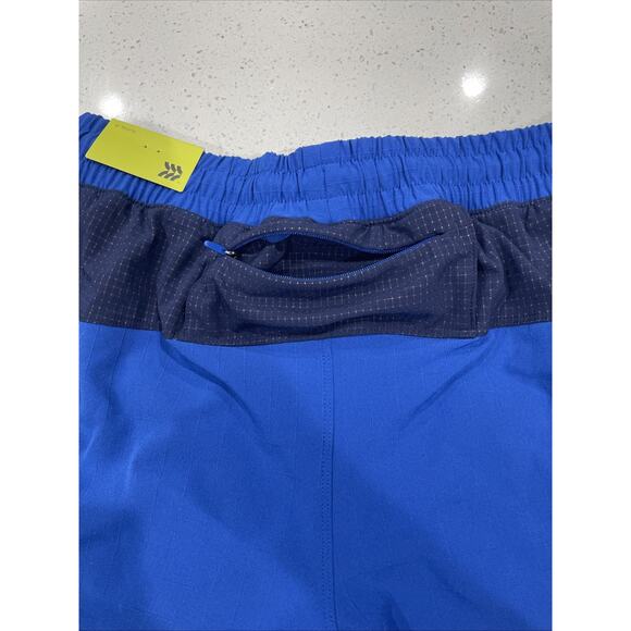 All in Motion Sz Medium Royal Blue Quick Dry Trail Shorts 6" Inseam NWT - Picture 9 of 11